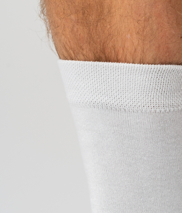 10 pairs of bamboo socks white/dark grey