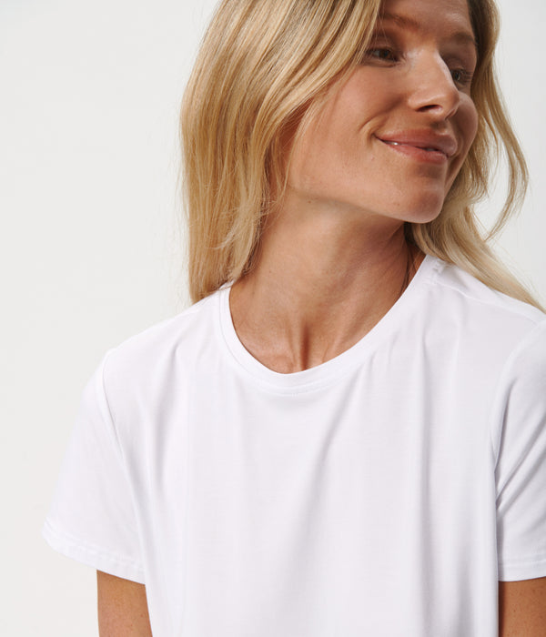 3 pack bamboo T-shirt white/white/black