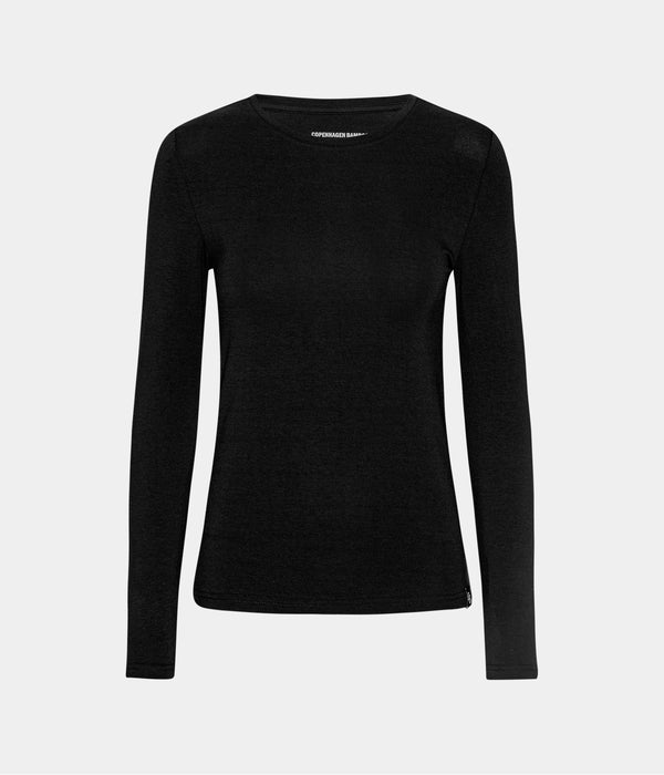 3 pack bamboo long sleeve T-shirt white/white/black