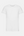 2 white slim fit crew neck bamboo T-shirts